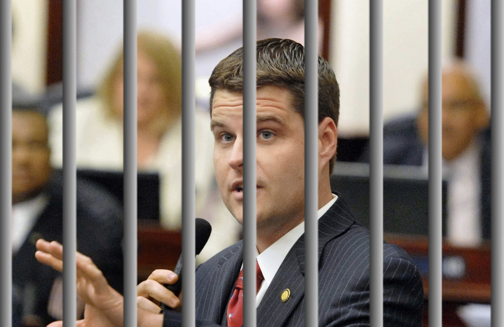 After committing felony witness tampering, Matt Gaetz ...